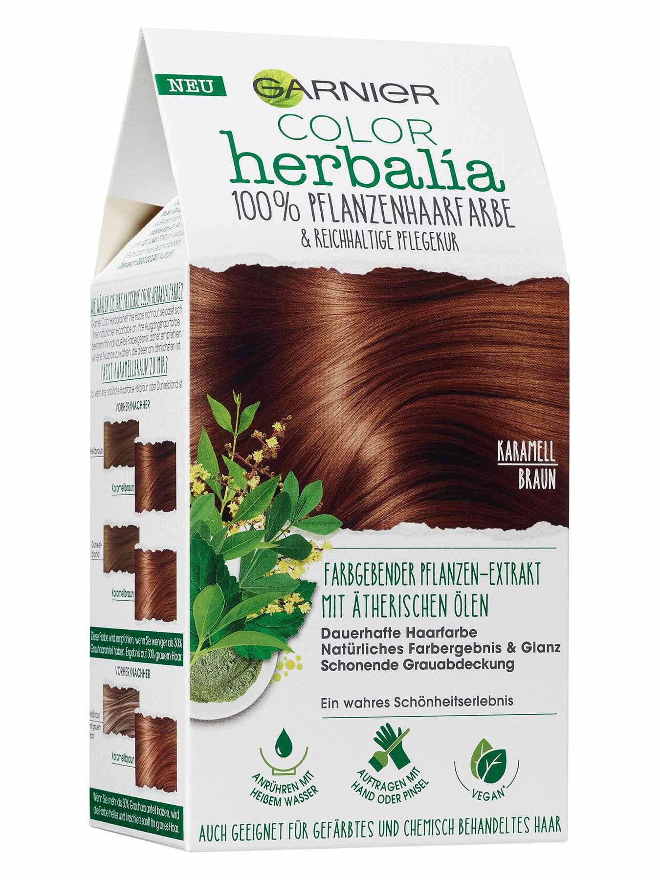 Karamellbraun-100-Pflanzenhaarfarbe-Color-Herbalia-1Stk-Vorderseite-Garnier-Deutschland-gr